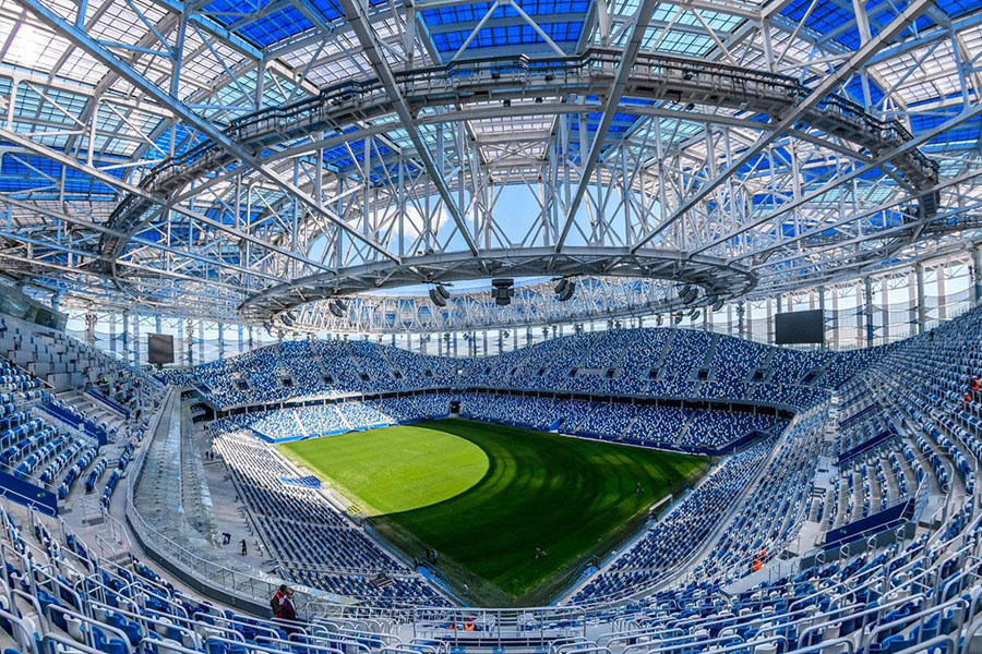 兴平篮球场网架案例